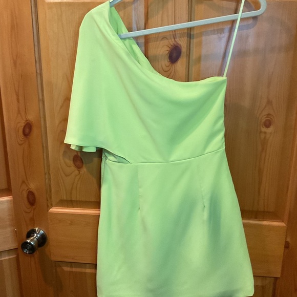 NWT DO+BE One Shoulder Mini Dress Size S - Picture 4 of 7